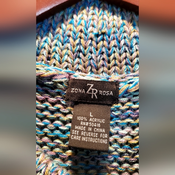 Cowl Neck Sweater Tunic/Minidress - Picture 2 of 5